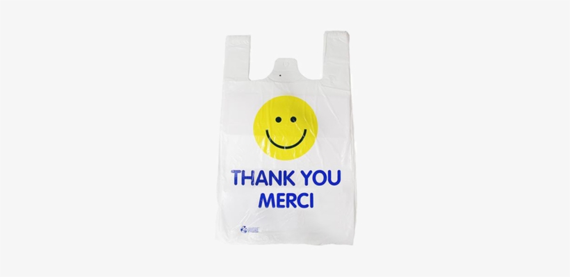 Shopping Bags Hd Printed Smiley Face, 12x6x20, 12mil, - Smiley, transparent png #3615323
