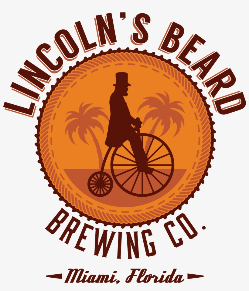 Lincoln's Beard Brewing - Lincoln's Beard Brewery Miami, transparent png #3615674