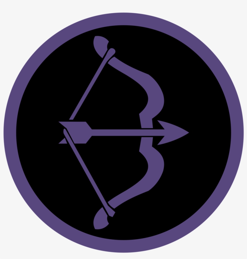 Hawkeye Avengers Logo 5 By John - Hawkeye Logo Png, transparent png #3616242