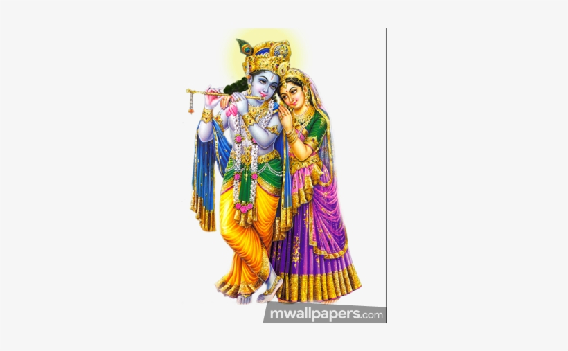 Radha Krishna Hd Photos/wallpapers - Happy Krishna Janmashtami, transparent png #3616245