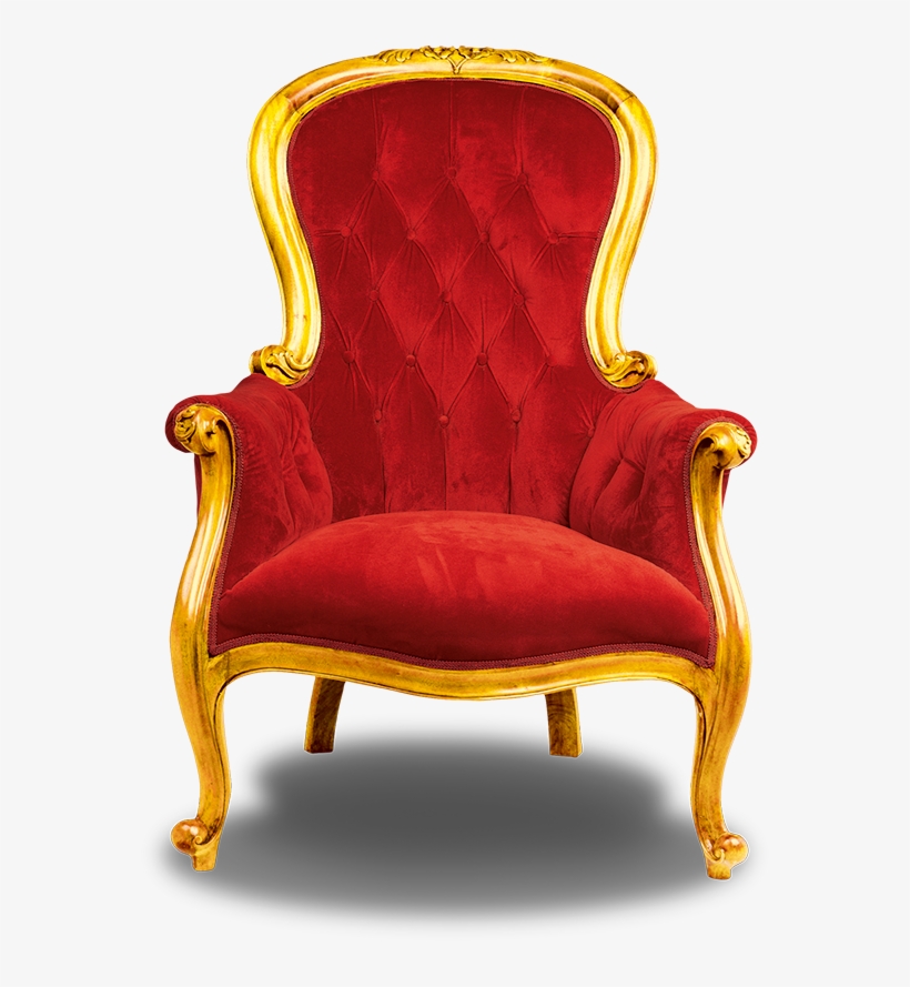 Chair Png Picture - Golden Chair Png, transparent png #3616444