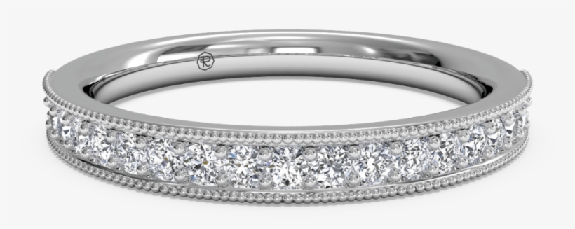 Load More - Milgrain Wedding Ring, transparent png #3616445