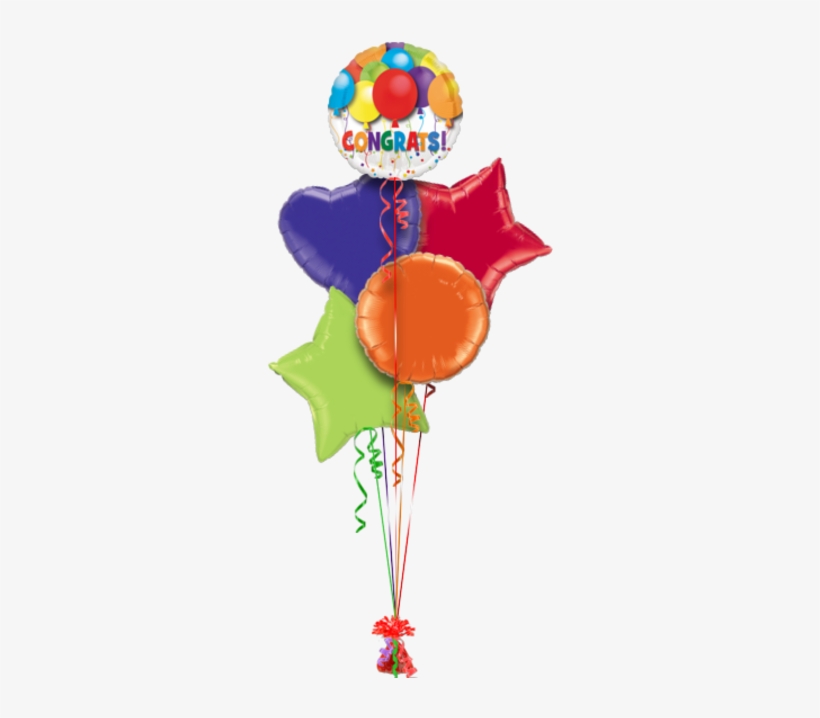 Congratulations Balloons Congratulations Balloon - Congratulations Bold Foil Balloon, transparent png #3616507