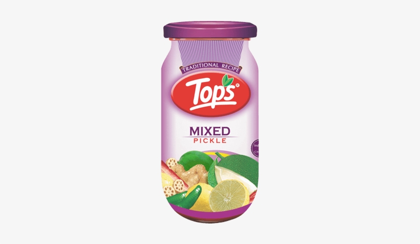 Mixed - Tops Pickle Jar, Mixed, 1kg, transparent png #3617472