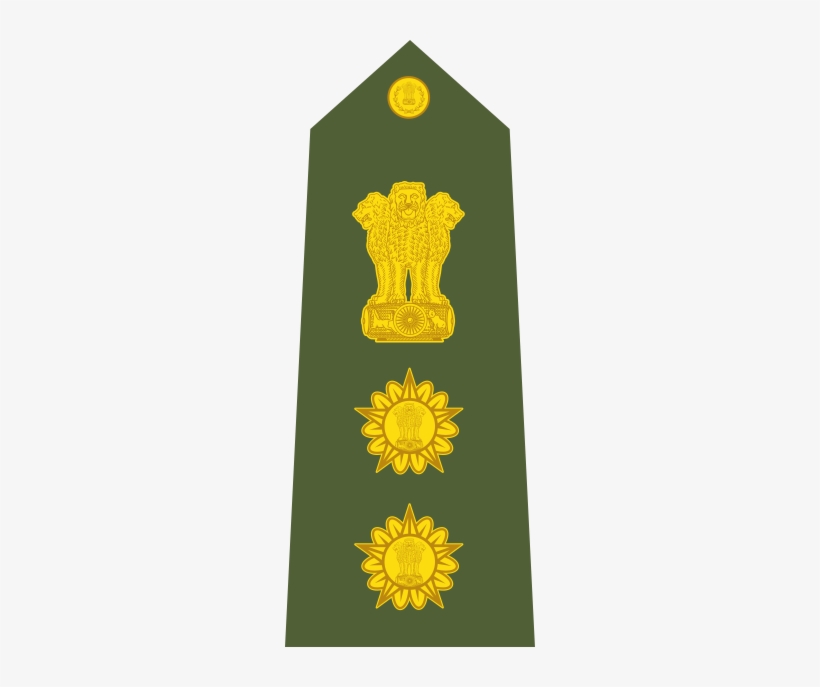 Colonel Of The Indian Army - Field Marshal Rank In Indian Army, transparent png #3617645