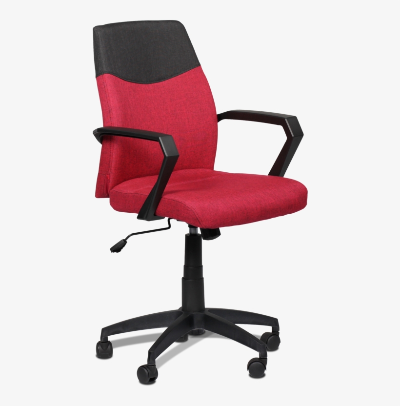 Middle Back Ergonomic Desk Computer Office Fabric Swivel - Halmar Kancelářské Křeslo Spyder, Černo-šedé, transparent png #3617822