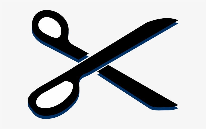 Scissors Stencil, transparent png #3618416