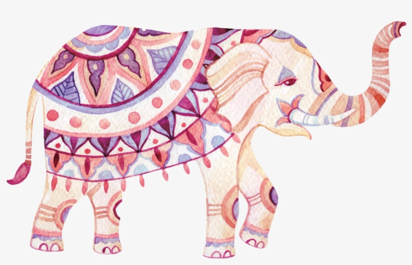 Download Vector Elephant Mandala - Dibujos Para Colorear Adultos PNG Image  with No Background 