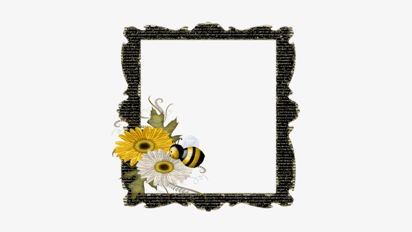 Kaz Creations Cute Cartoon Love Bees Bee Wasp Frames - Papier À Lettre Abeille, transparent png #3619574
