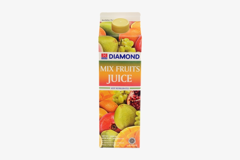 Diamond Juice Mix Fruit 946 Ml - Mix Fruit Juice Diamond, transparent png #3619577