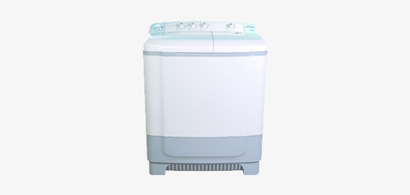 Semi Automatic - Washing Machine, transparent png #3619658