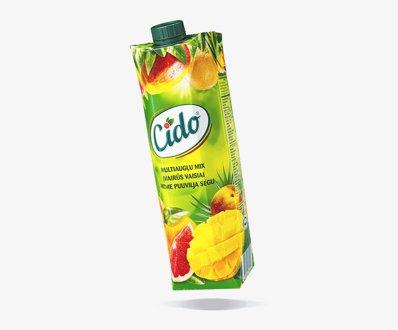 Multi-fruit Mix Juicy Drink - Cido, transparent png #3620324
