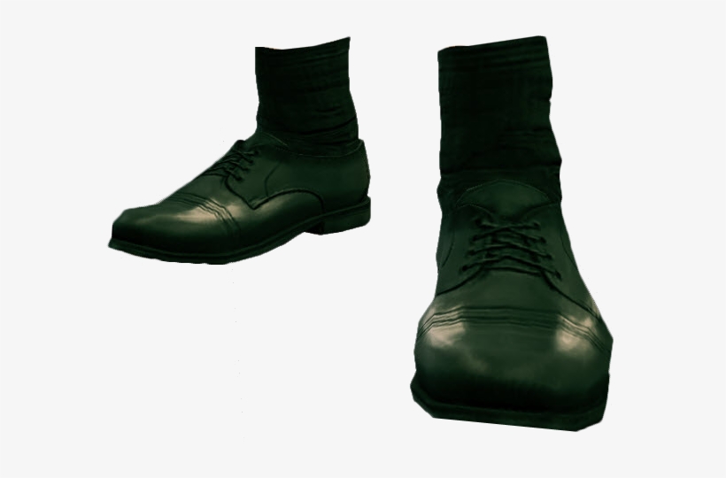 Dead Rising Black Dress Shoes - Dead Rising (black), transparent png #3621238