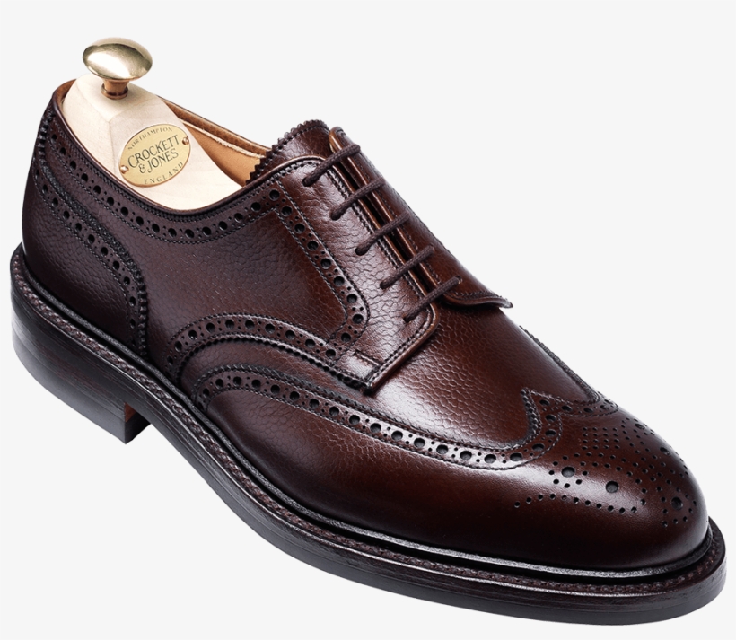 Derby Collection - Crockett And Jones Pembroke Dark Brown, transparent png #3621269