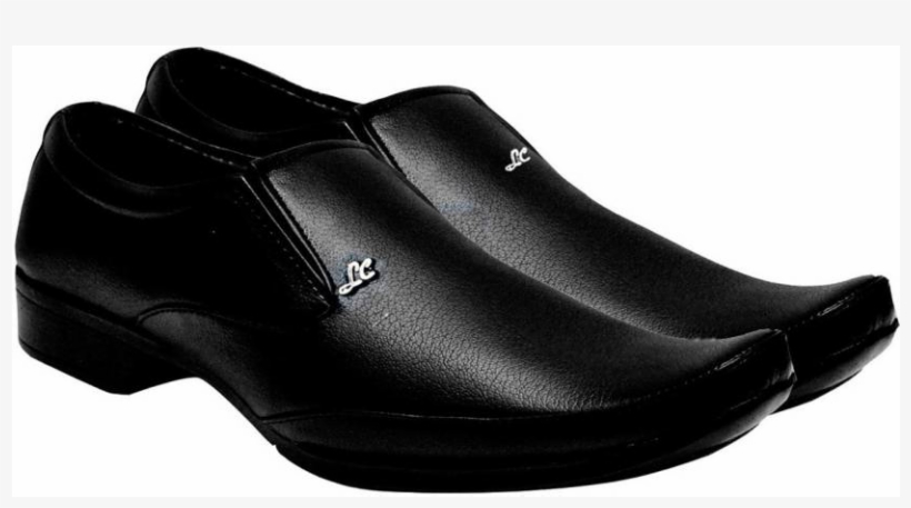 Shoe Island ® Premium Class Black Leatherette Slip-on - Party Wear Shoes Men, transparent png #3621404