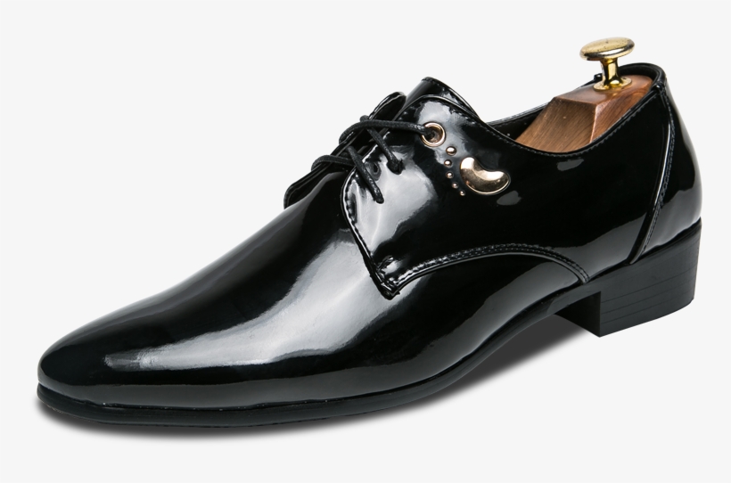 Men's Casual Fashion Leather Sneaker Oxford Dress Shoes - Men's Professional Shoes, transparent png #3621456