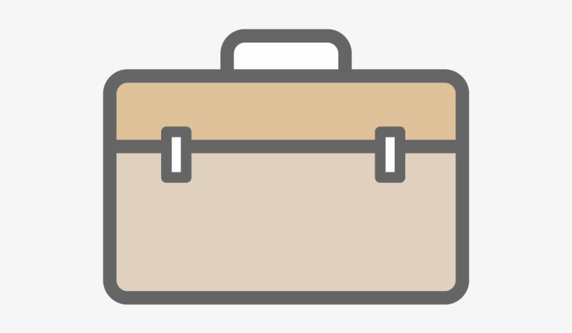 Clip Transparent Stock Briefcase Clipart Business - Work Bag Clipart Png, transparent png #3621901