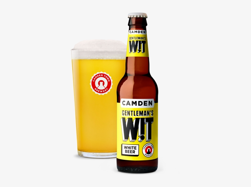 Open Beer Bottle Png - Camden Town Brewery Camden Gentleman's Wit Beer 330ml, transparent png #3622091