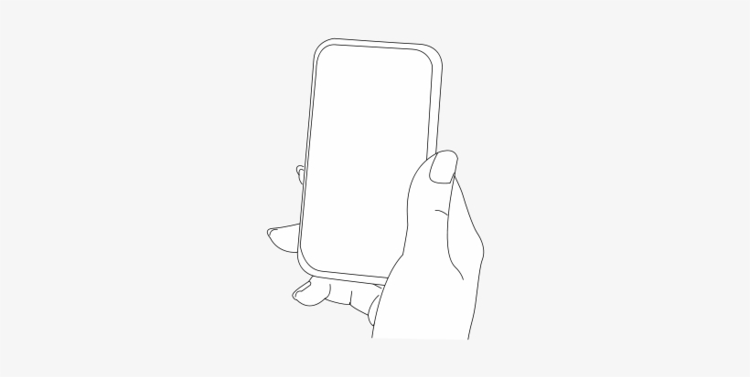 Hand With Smartphone Png Images - Smartphone Vector Png White, transparent png #3622401