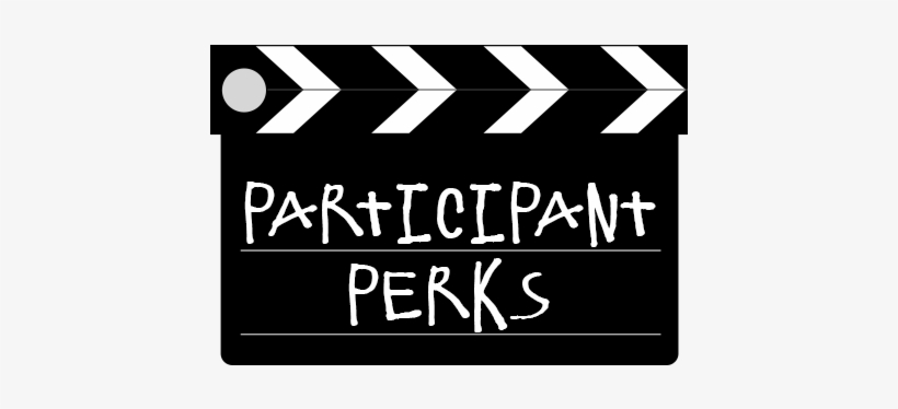 Clapboard Participant Perks - Ivory, transparent png #3622500
