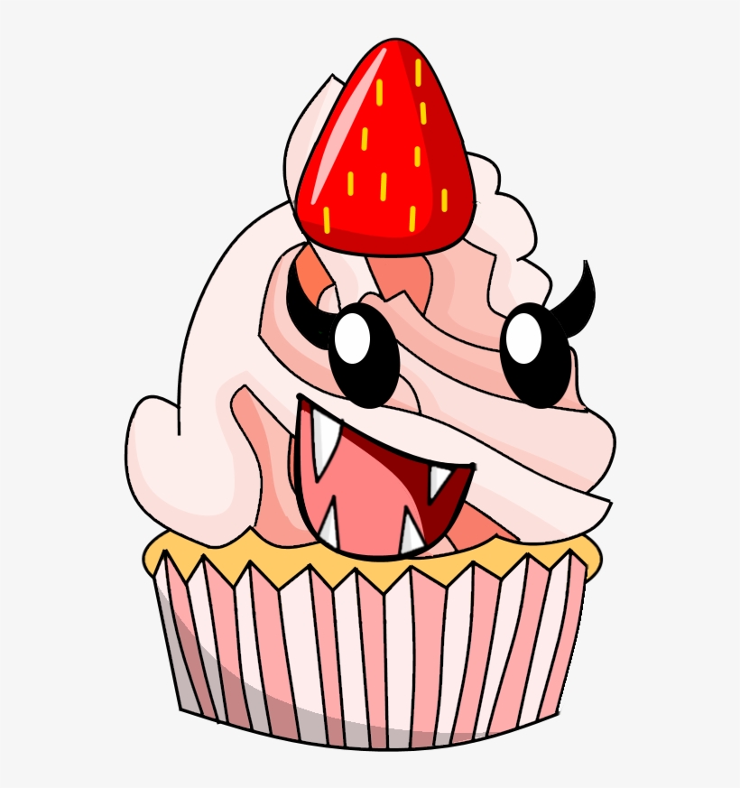 Strawberry Cupcake Hd - Cupcake, transparent png #3622671