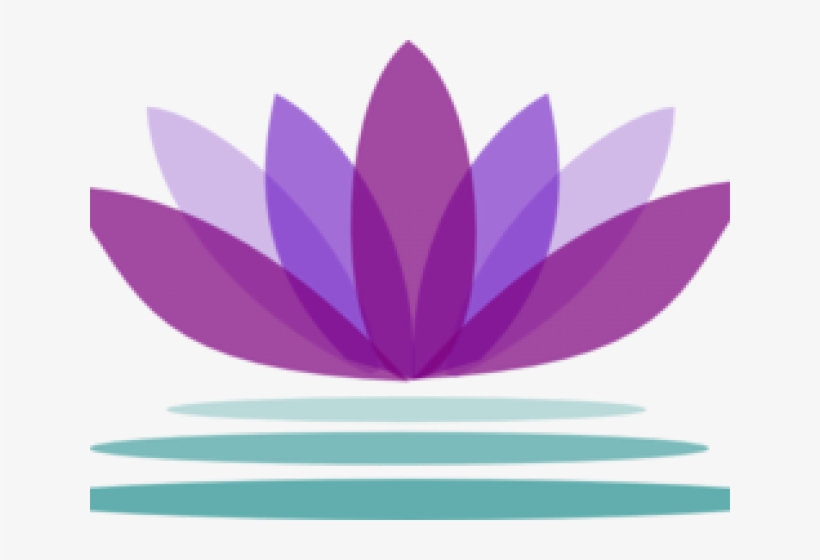 Lotus Clipart Lotus Flower - Purple Lotus Flower Symbol, transparent png #3622843