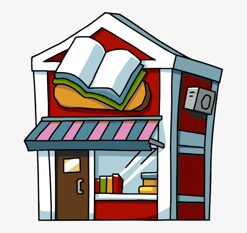 Bookstore Cliparts - Book Store Clipart, transparent png #3623199