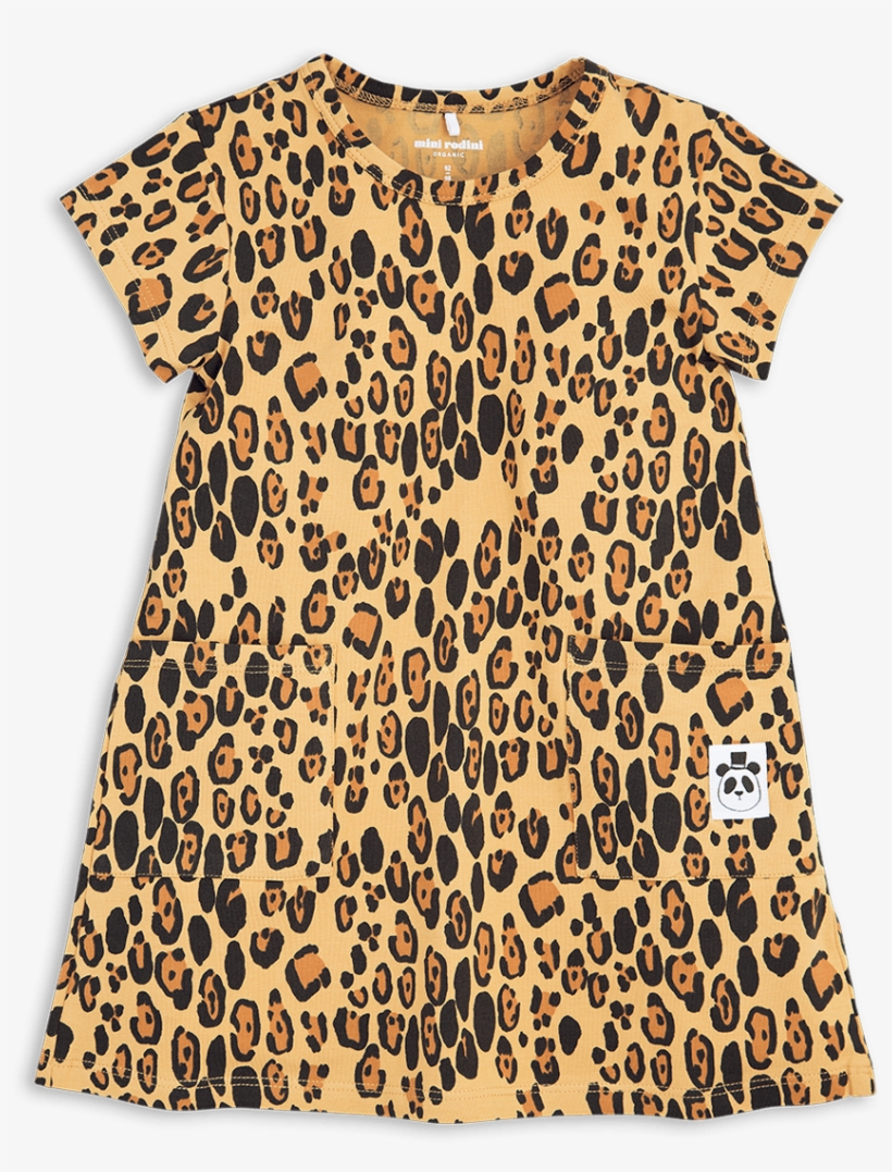 Mini Rodini Leopard Dress, transparent png #3623619
