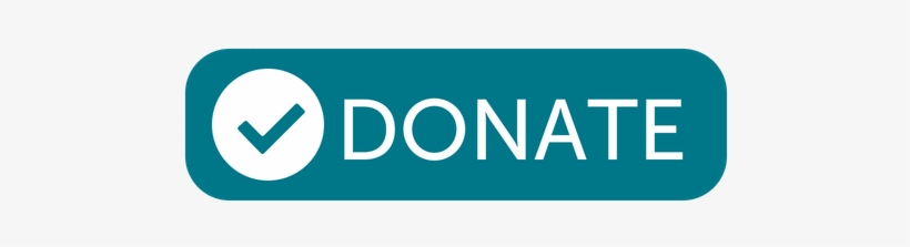 Donate Button Dark Teal Large - Donation, transparent png #3623623