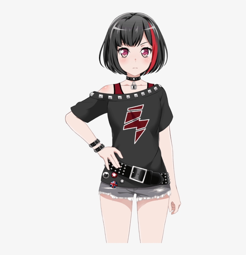 Onstage Live2d Model - Ran Mitake X Moca Aoba, transparent png #3624387