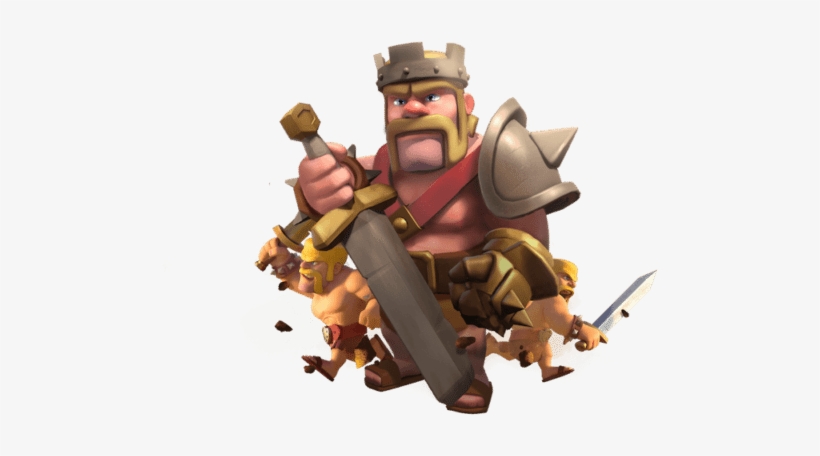 We Strongly Advise You To Keep Heroes' Levels Tied - Clash Of Clans Barbarian King Png, transparent png #3624505