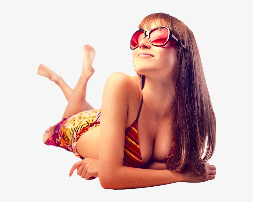 Model - Girl At Beach Png, transparent png #3624525