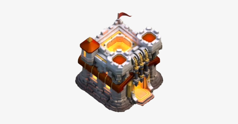 Town Hall Level - Clash Of Clans Ayuntamiento Niveles, transparent png #3624548