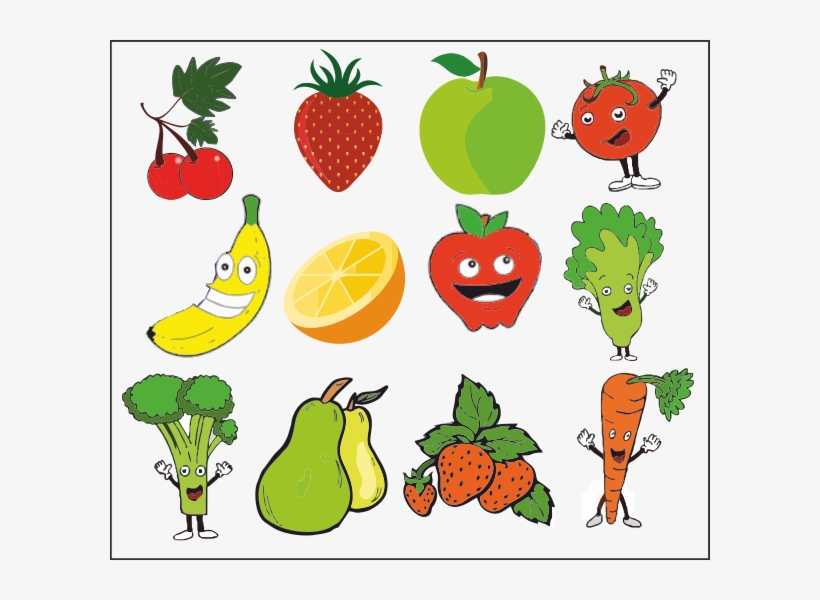 Download Examples Healthy Fruits And Vegetables Clipart, transparent png #3625712