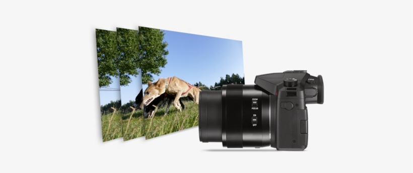 Faster And More Reliable Autofocus - Leica V-lux Typ 114 20.1 Mp Compact Digital Camera, transparent png #3626761
