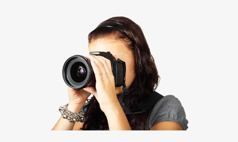 About Jsmp - Girl With Camera Png, transparent png #3626842