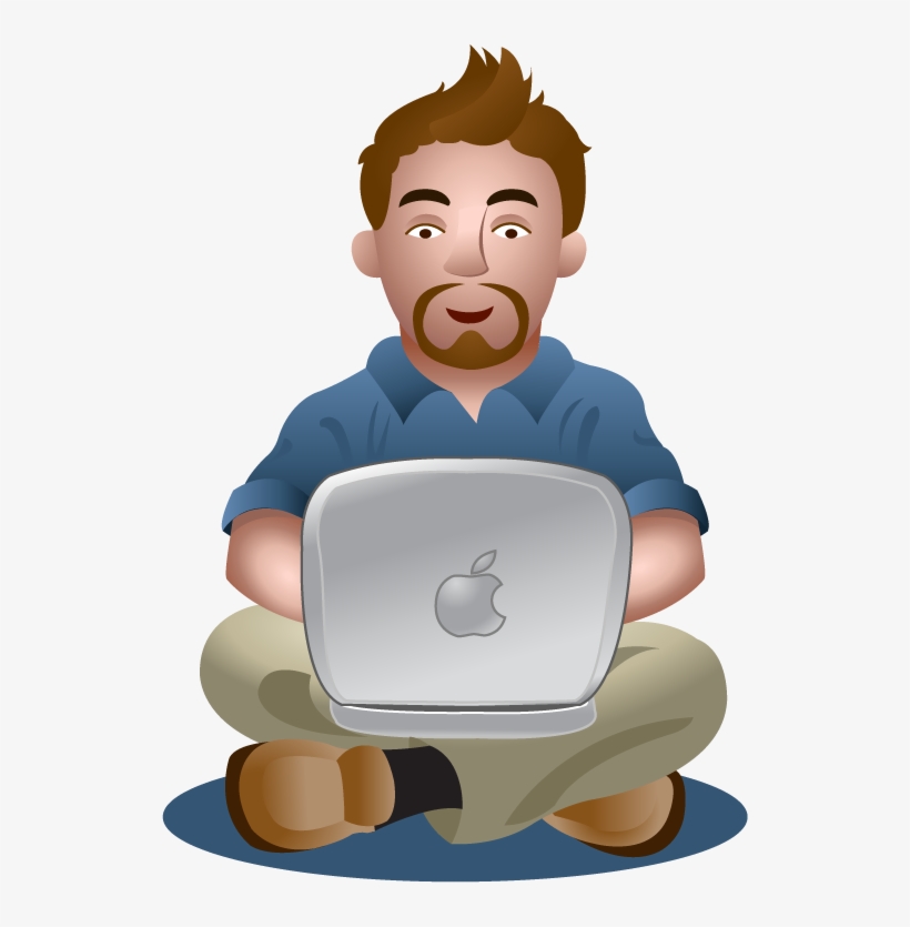 Free Clip - People On Laptops Clip Art, transparent png #3627218