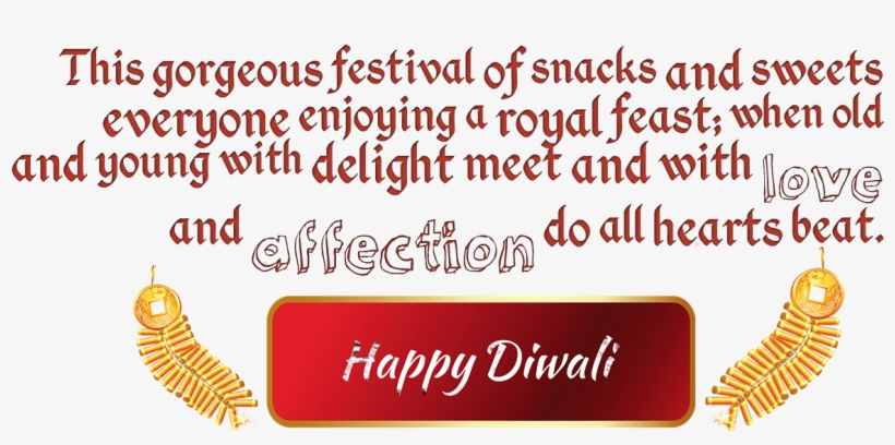 Diwali Messages Png Transparent File - Portable Network Graphics, transparent png #3627240