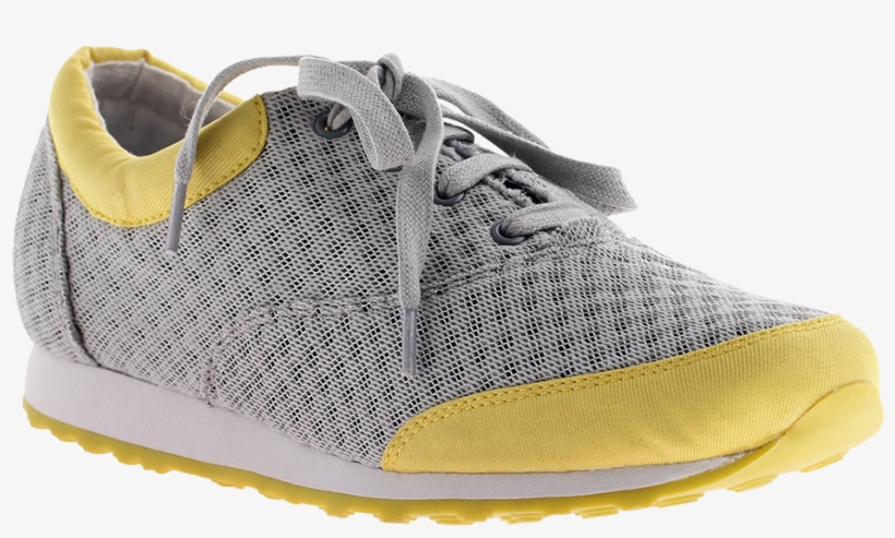 Jogger In Lemon Women's Sneaker - Dimmi Ladies Shoes Spring Jogger In Lemon 10 M, transparent png #3627365