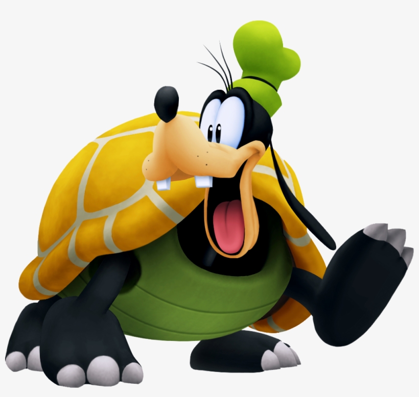 Tropical Tortoise Goofy - Lion King Kingdom Hearts Goofy, transparent png #3627549