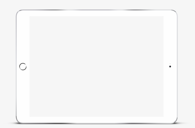Tablet White Ipad Frame Png Free Transparent PNG Download PNGkey
