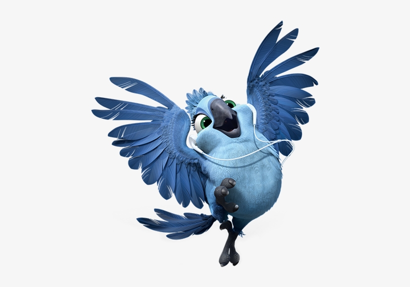 Blue Parrot Png Background Image - Rio 2 Characters, transparent png #3628314