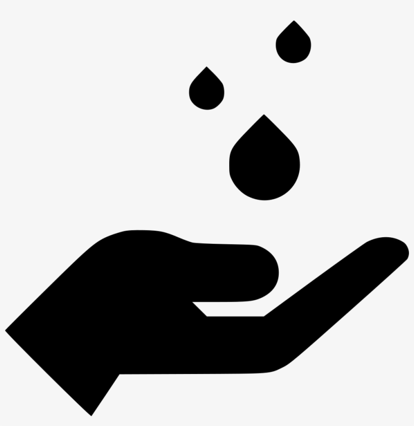 Hand Rain Drops Water Comments - Warsaw, transparent png #3628725