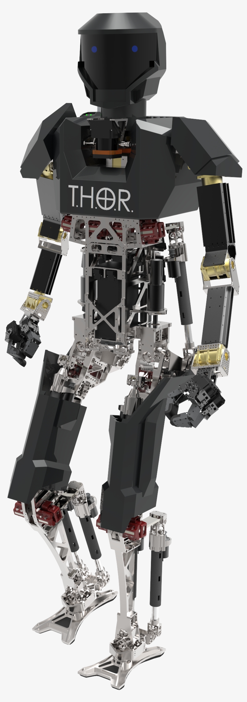 Virginia Tech's Thor Robot - Darpa Robots, transparent png #3628977