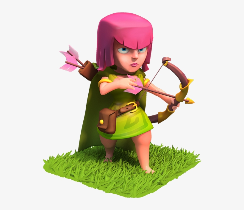 Clash Of Clans Archer Png, transparent png #3629684