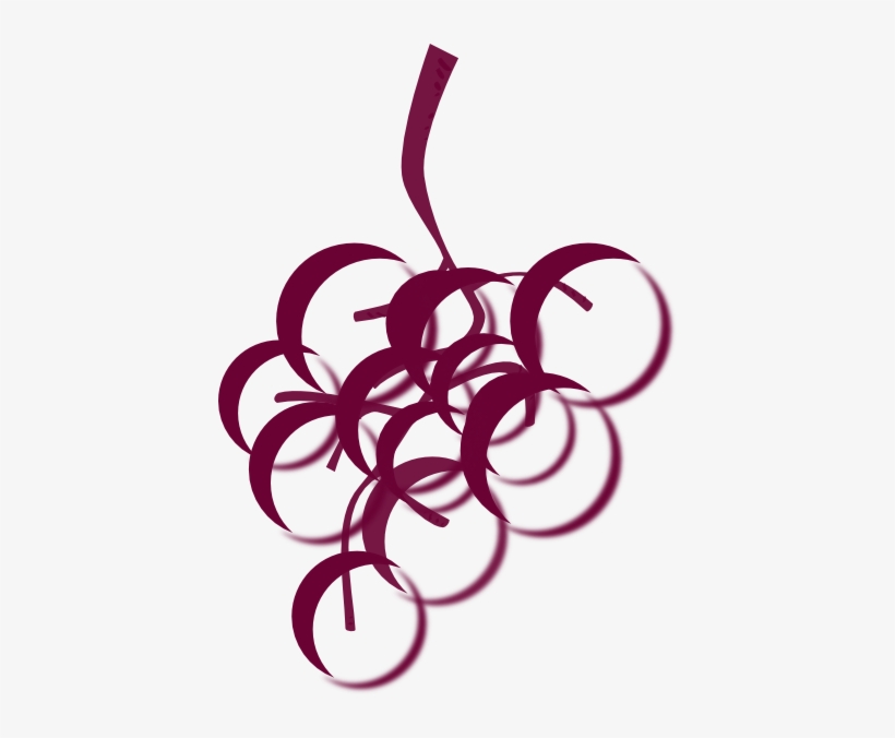 Grape Clipart Red Grape - Red Grape Clip Art, transparent png #3630260