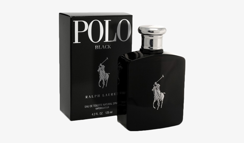 Perfumes - Perfume Polo Black Ralph Lauren, transparent png #3630389