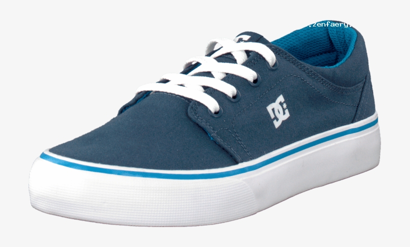 Dc Shoes Kids Trase Tx Shoe Navy/bright Blue 48954-01 - Dc Shoes Trase Joggesko, Rød, transparent png #3631095