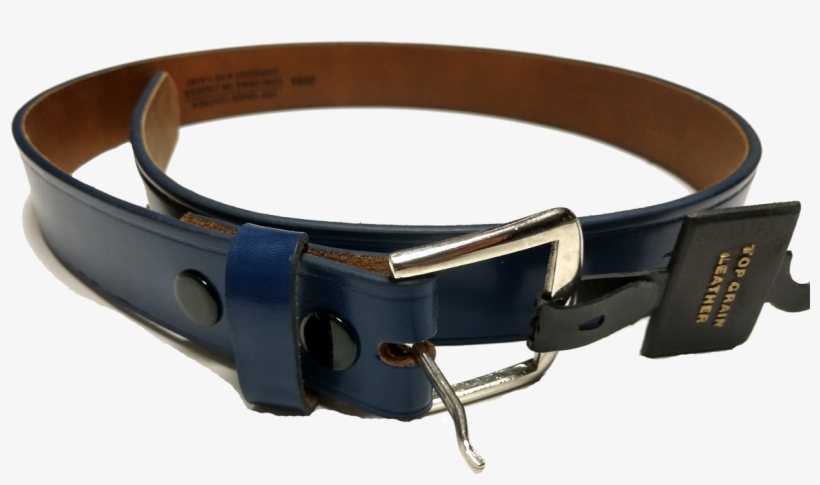 Home / Pro Leather Belts / Navy Leather Belt - Belt Buckle, transparent png #3631192