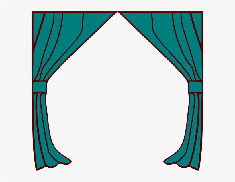 Curtains Clip Art At Clker Window Curtains Clip Art Free